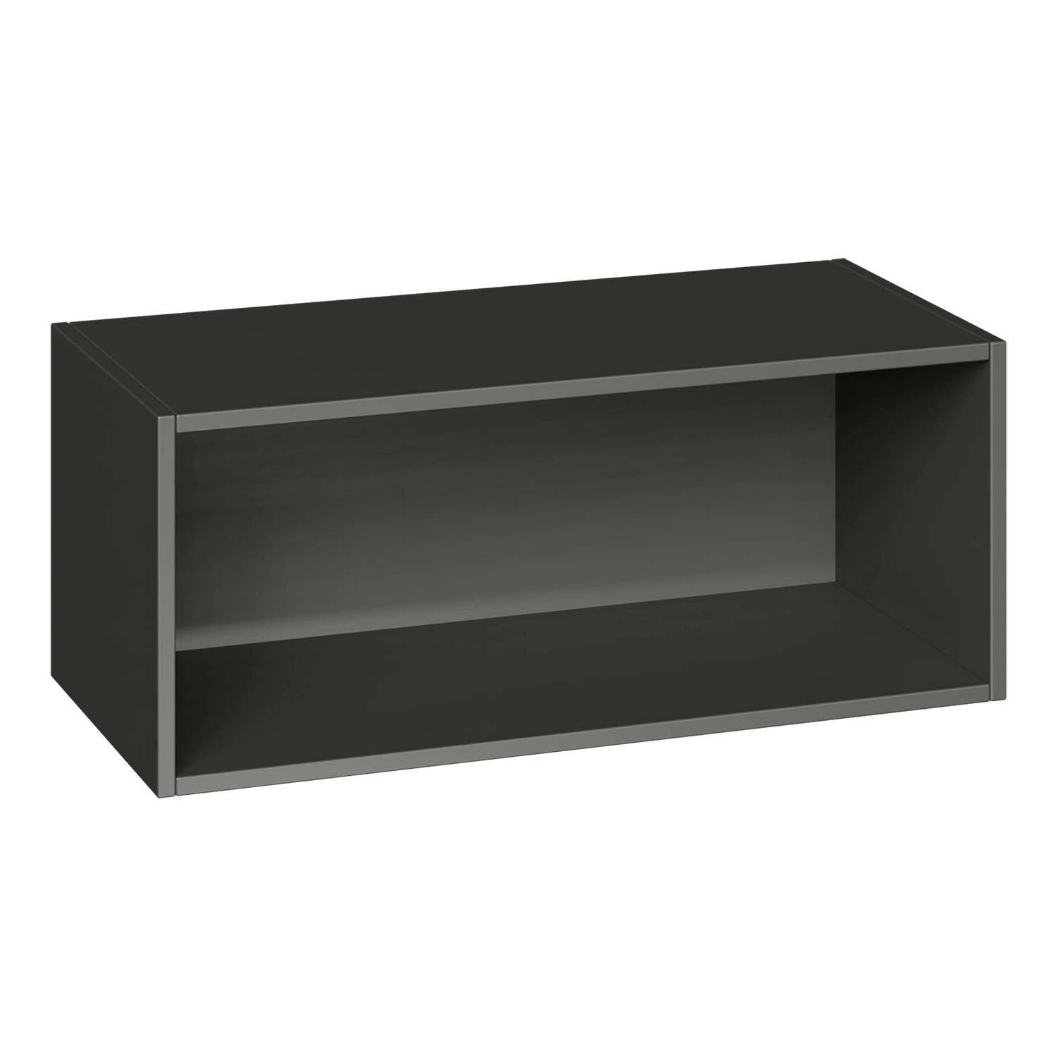 Nadstawka grafitowa 75,2 x 32 x 35 cm Garderoby/Szafy Modułowe