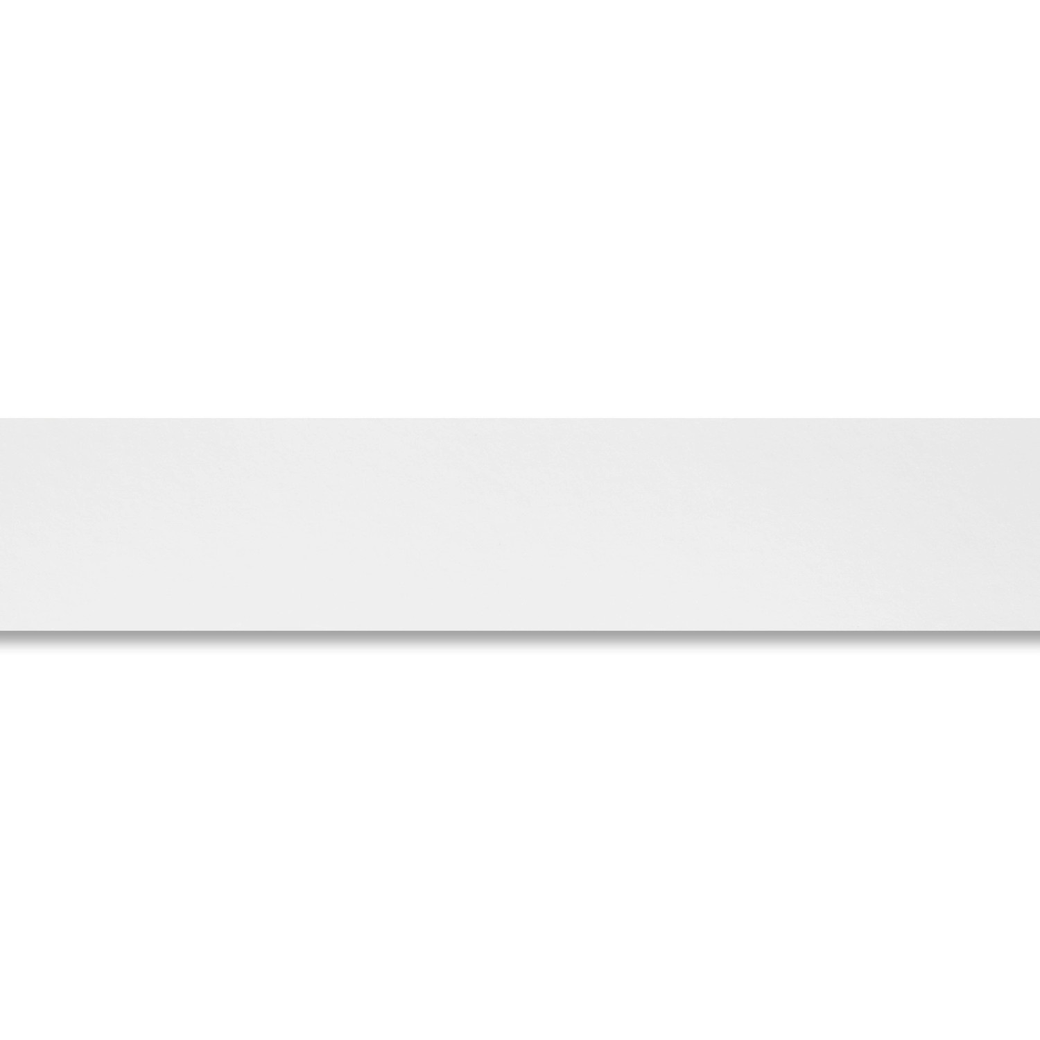 Obrzeże meblowe samoprzylepne, kolor biały, szer. 18 mm, rolka: 5 mb