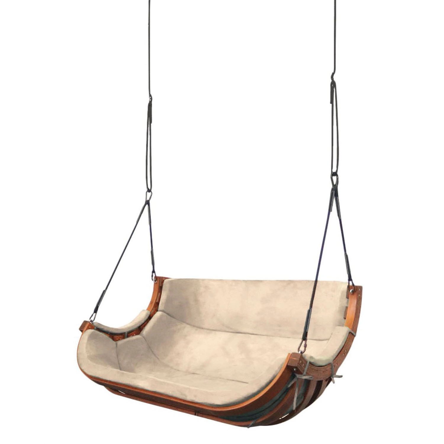 Fotel wiszący ALPHA 2 bez belki słomkowy