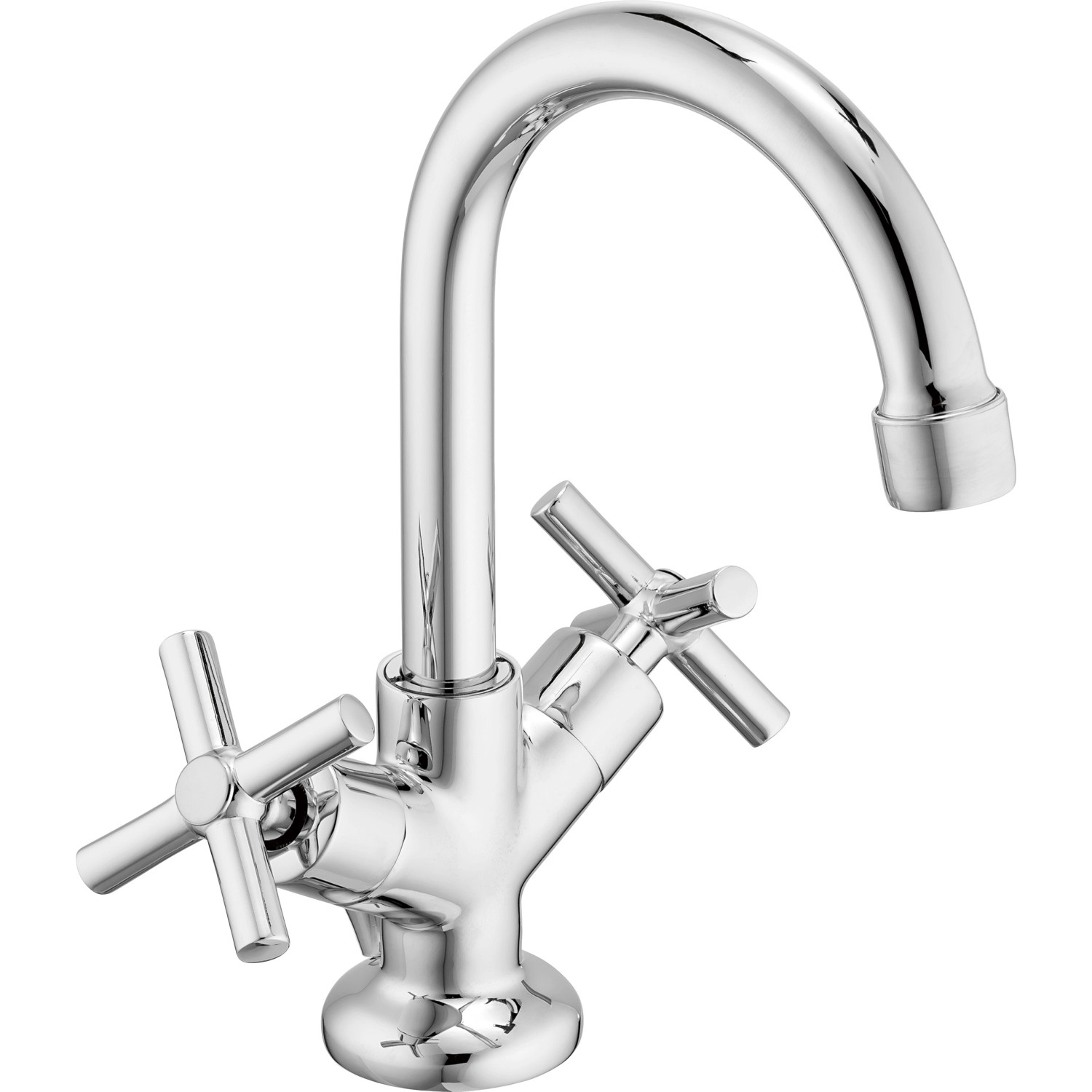 Baliv Bateria umywalkowa Duo chrom