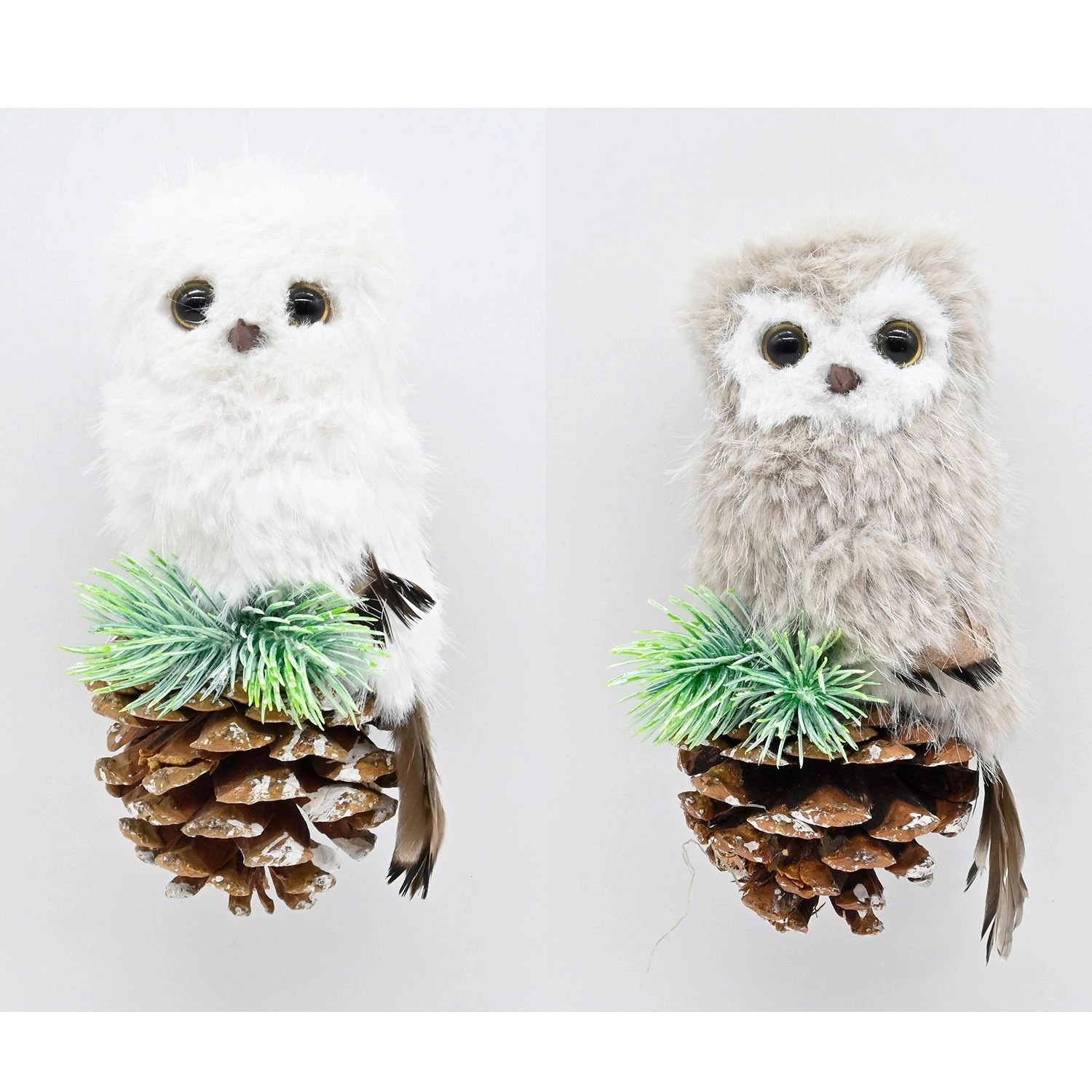 Zawieszka sowa, mix - 15 cm