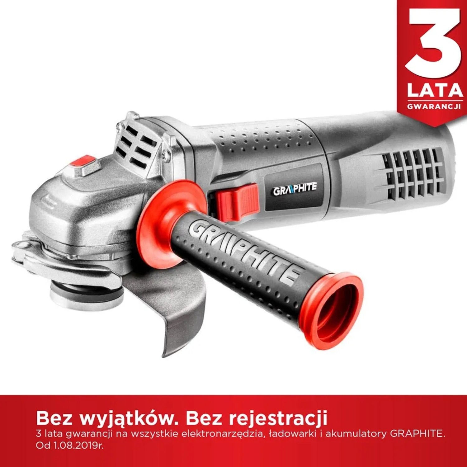 Graphite Szlifierka kątowa 900W 125 mm