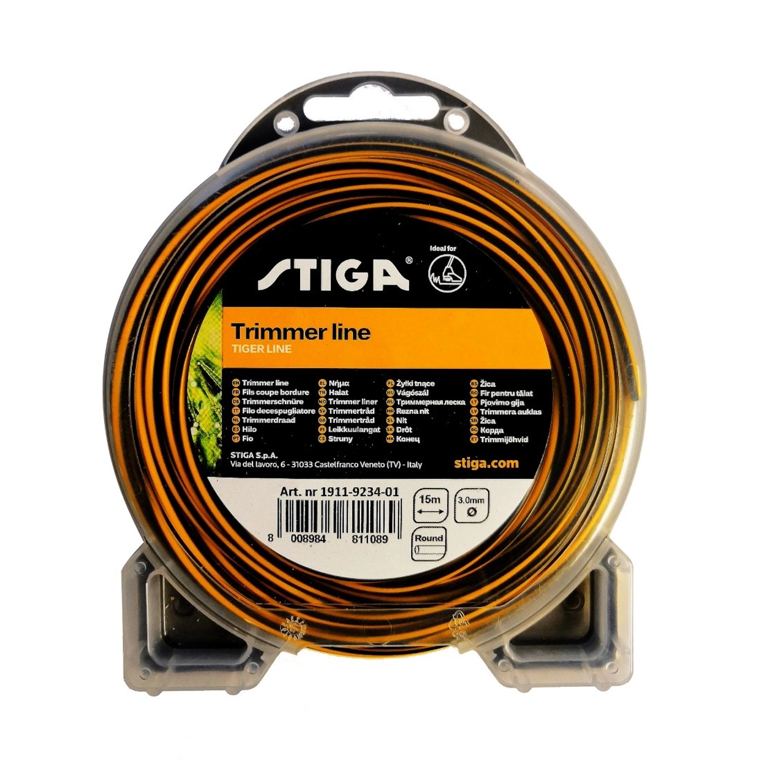 Stiga Żyłka do podkaszarki Tiger okrągła 3,0 mm 15 m