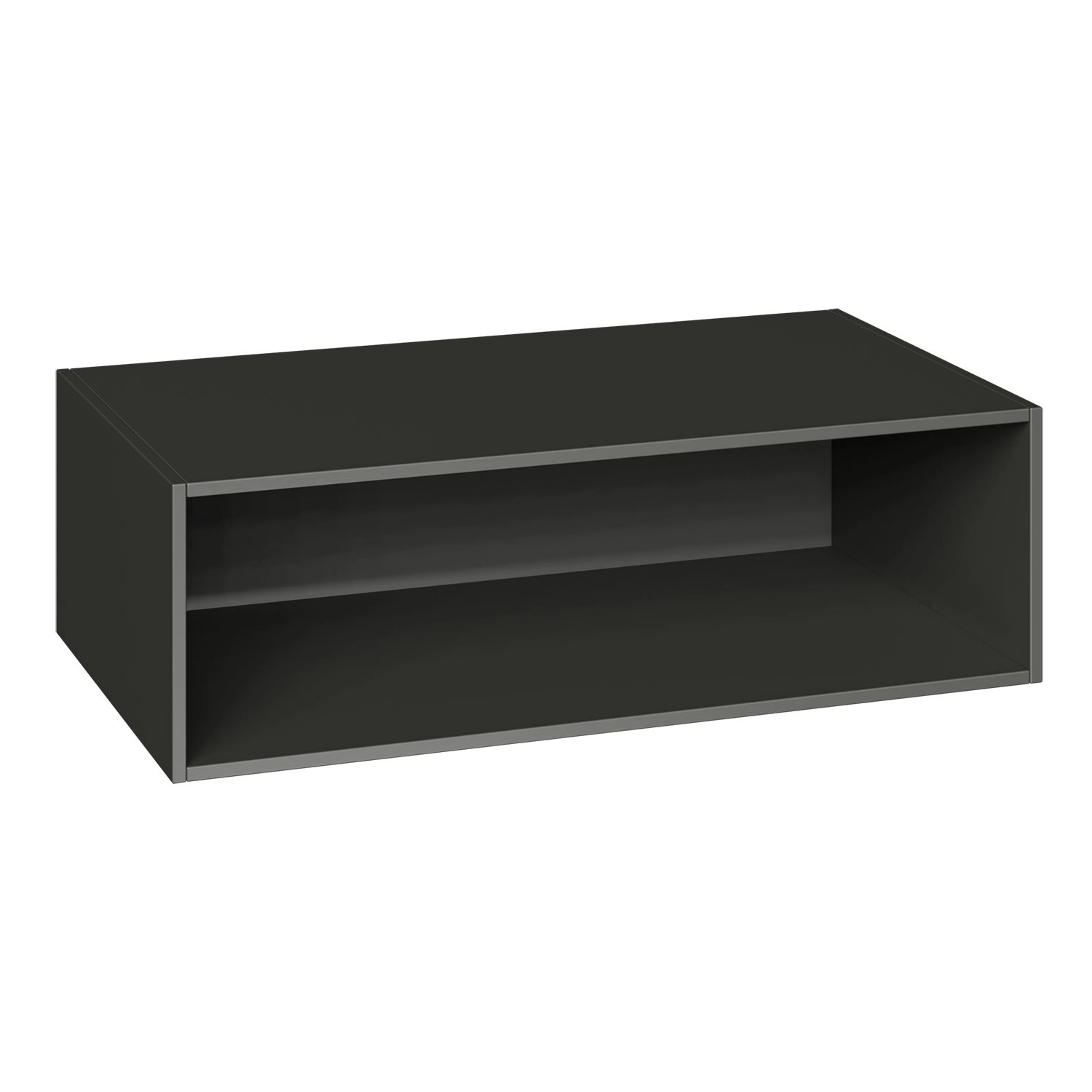 Nadstawka grafitowa 100 x 32 x 58 cm Garderoby/Szafy Modułowe