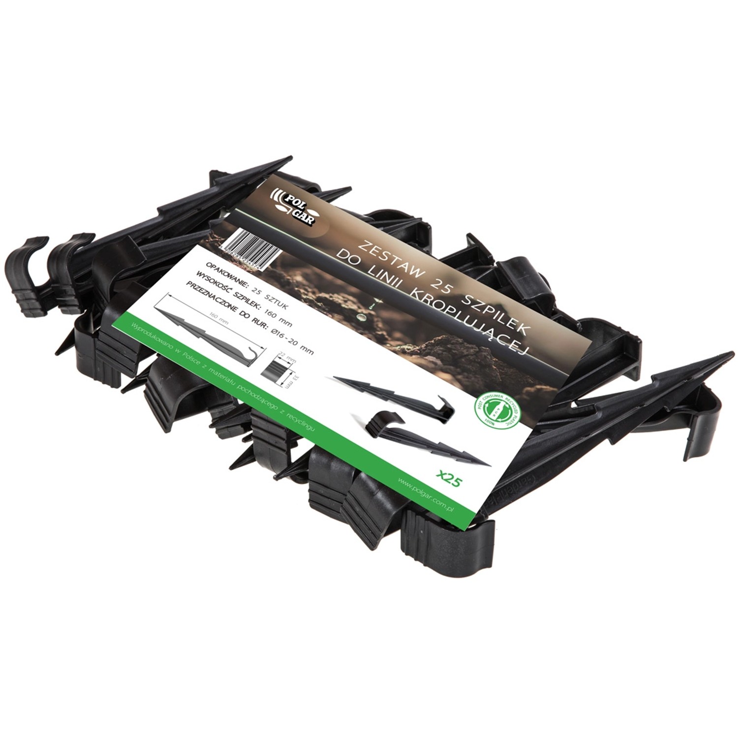 Polgar Szpilki do linii kroplującej 16/20 mm-25 szt