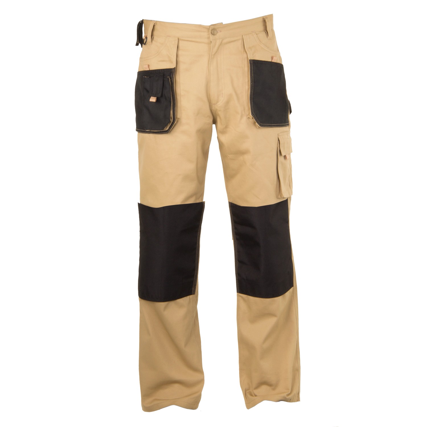 Lahti Pro Spodnie beżowe bawełniane rozm. M (50)