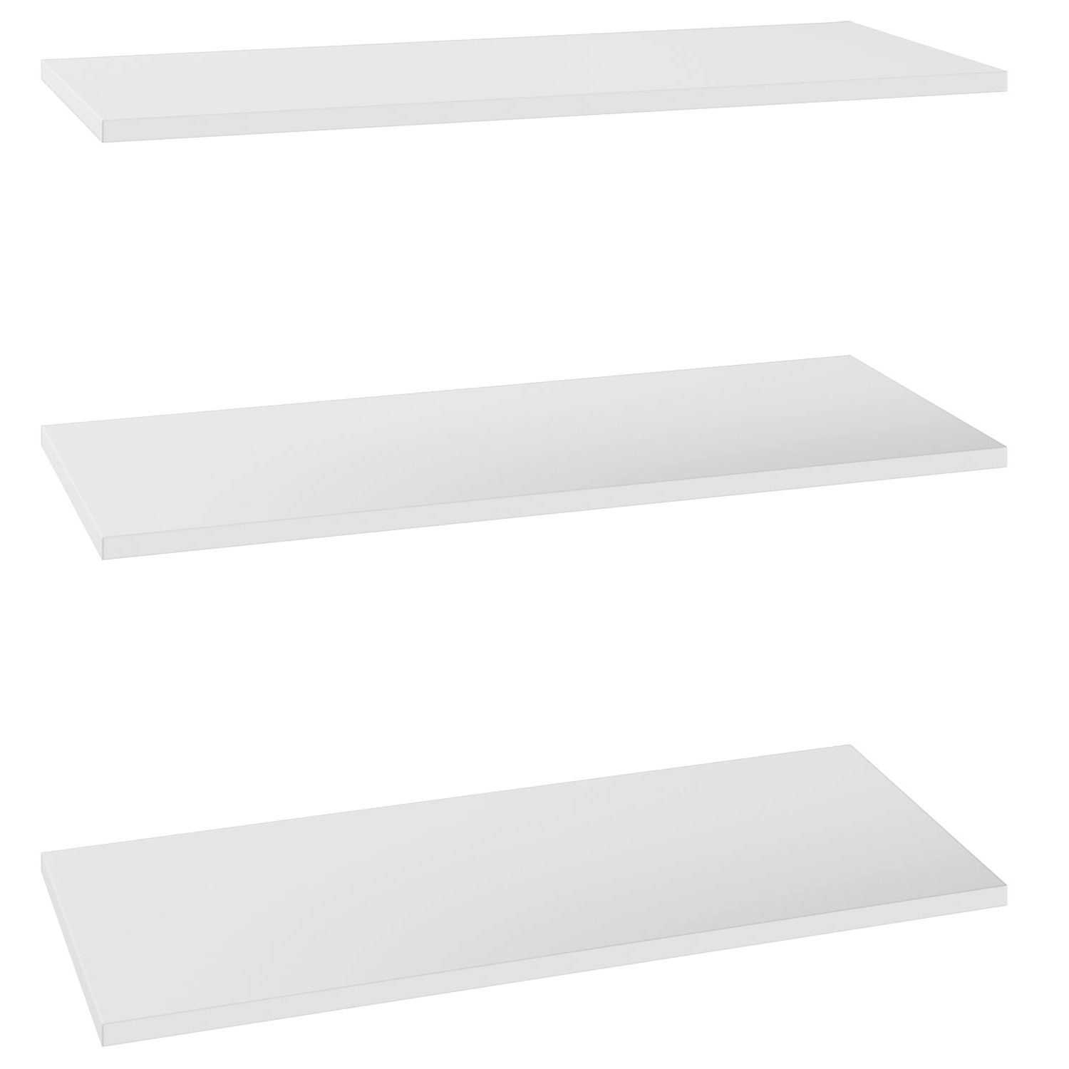 Półki białe 3 szt. do korpusu 75,2 x 35 cm Garderoby/Szafy Modułowe
