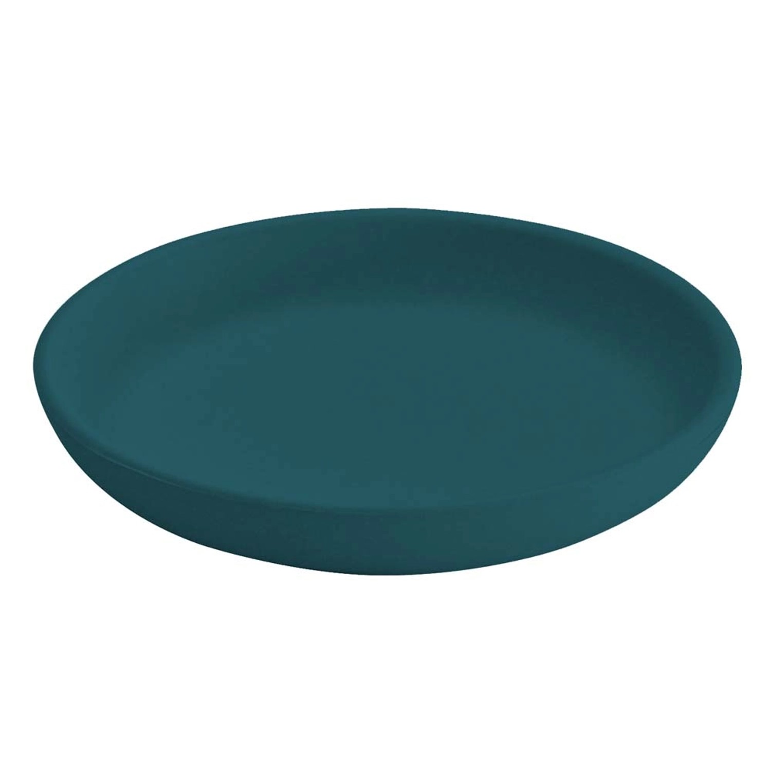 Ceramik Podstawka gładka petrol - śr. 16 cm