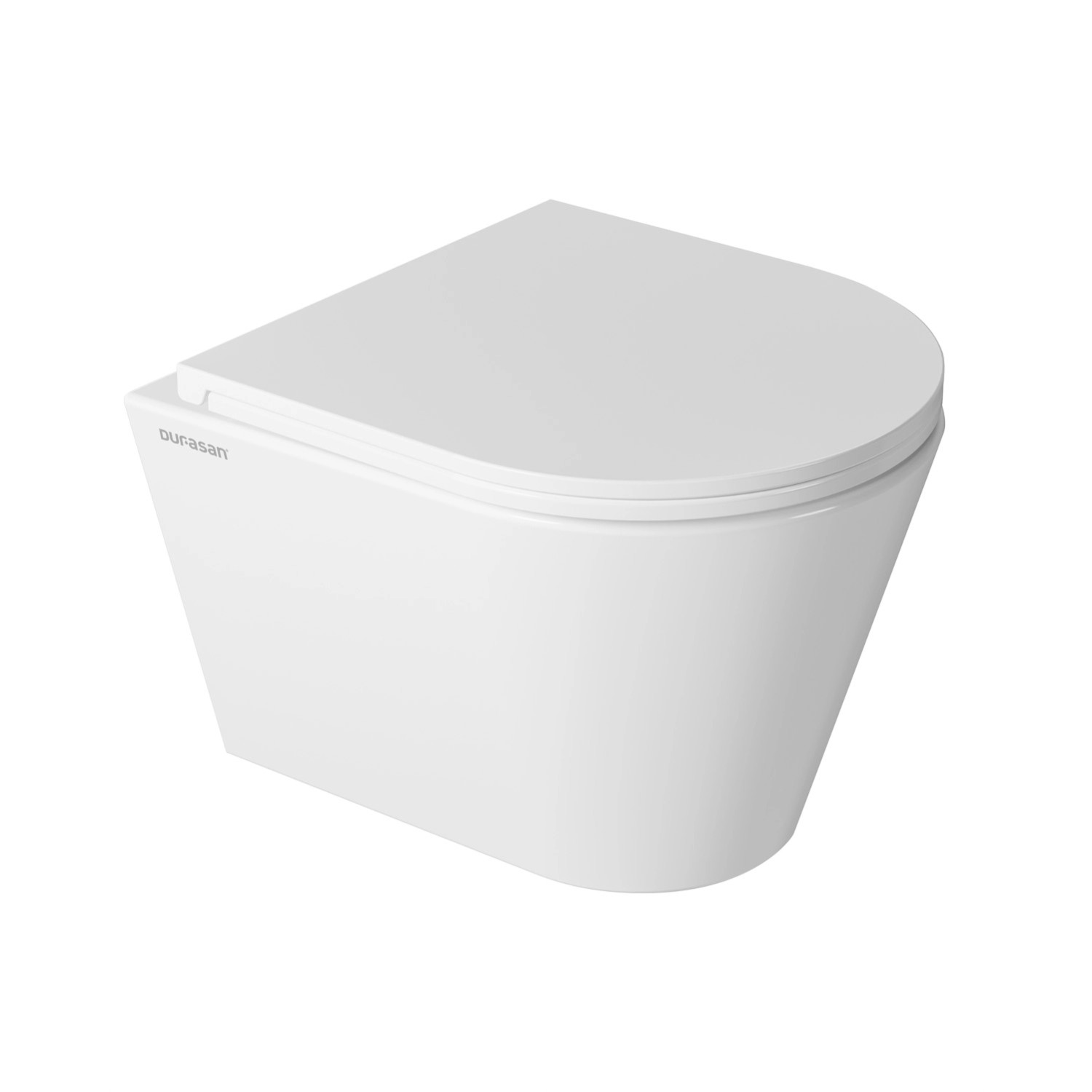 Durasan Miska WC Arena bezkołnierzowa z deską wolnoopadającą