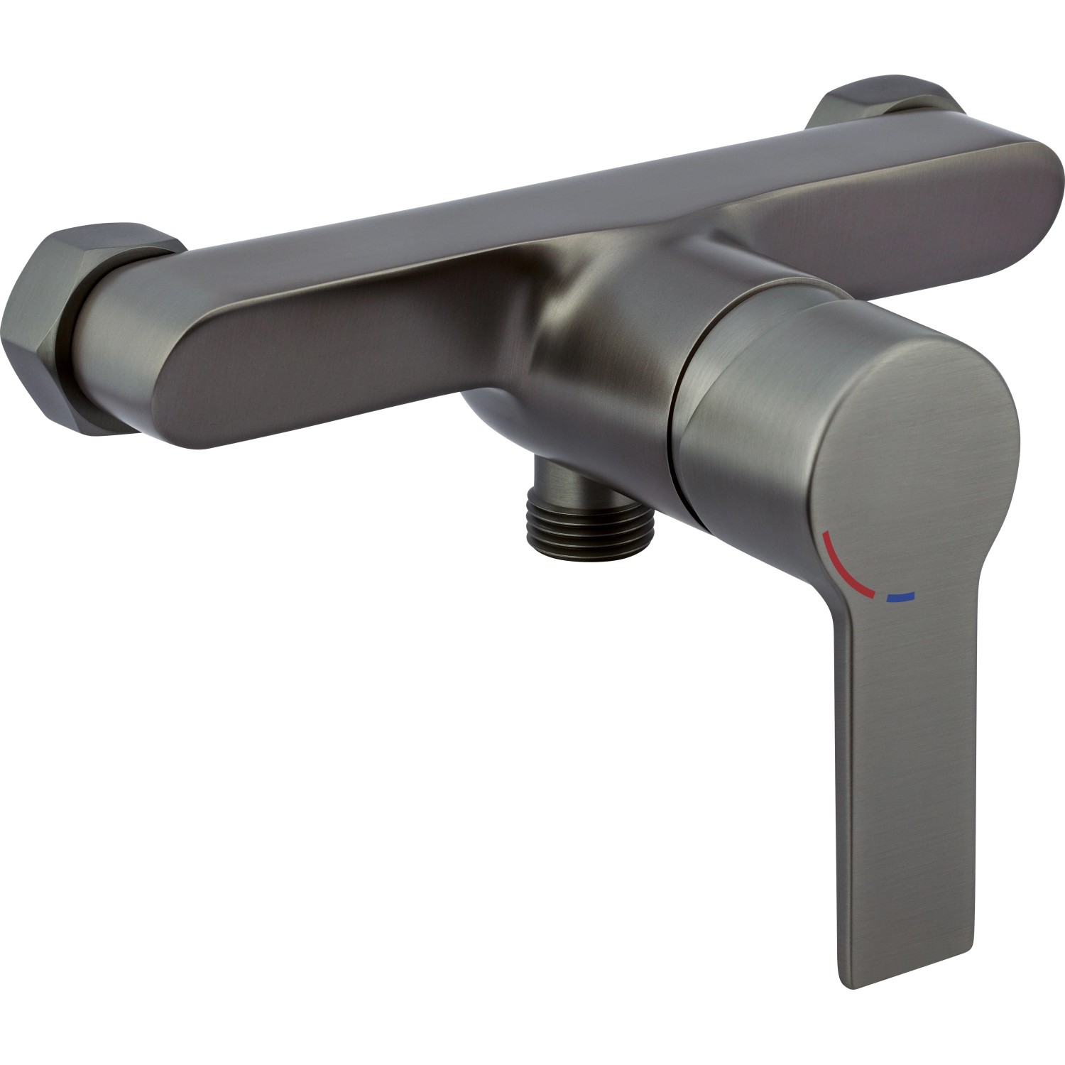 Bateria prysznicowa Bisenzio gun metal