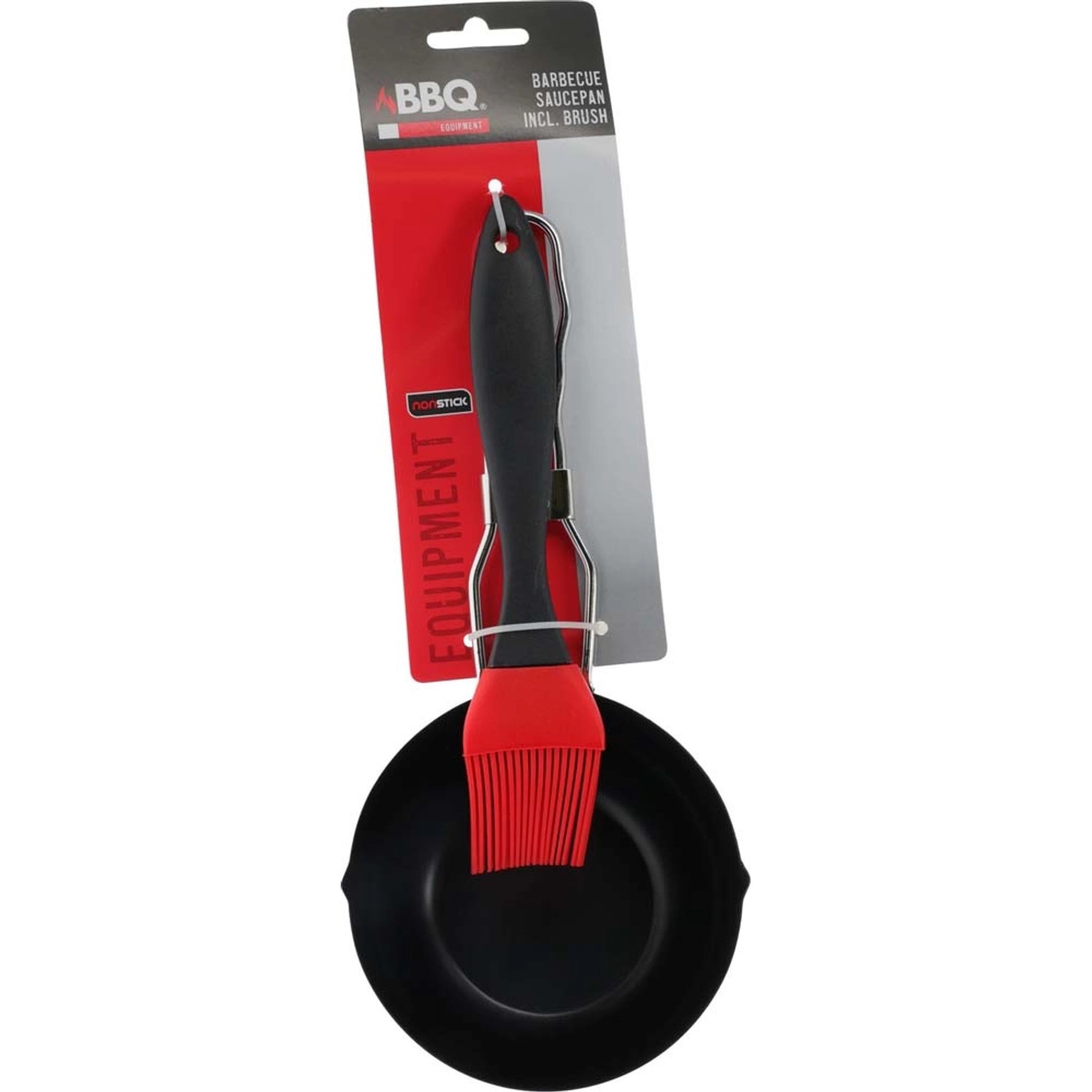 Patelnia do sosów z pędzelkiem - 11,5 x 6,5 cm