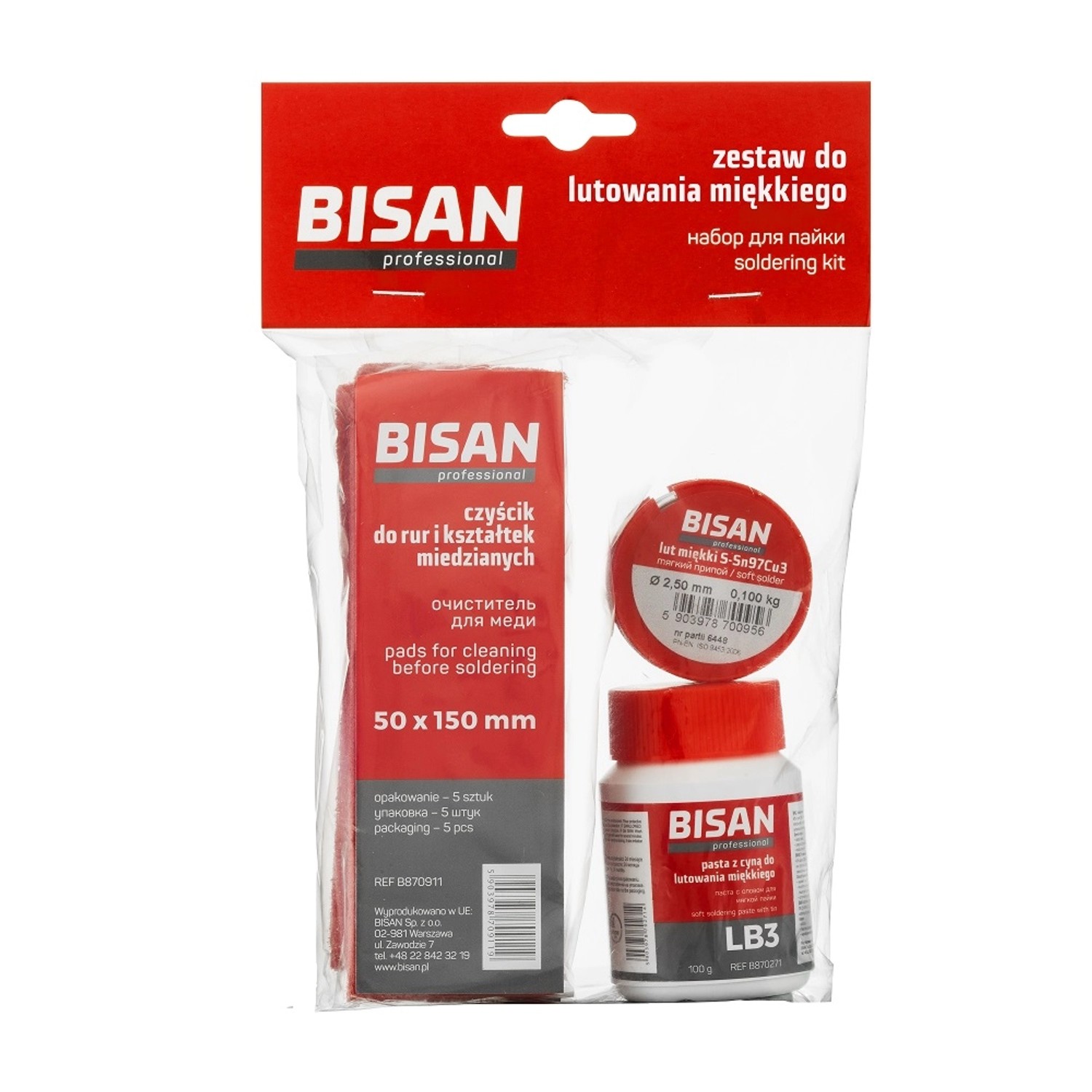 Bisan Zestaw do lutowania