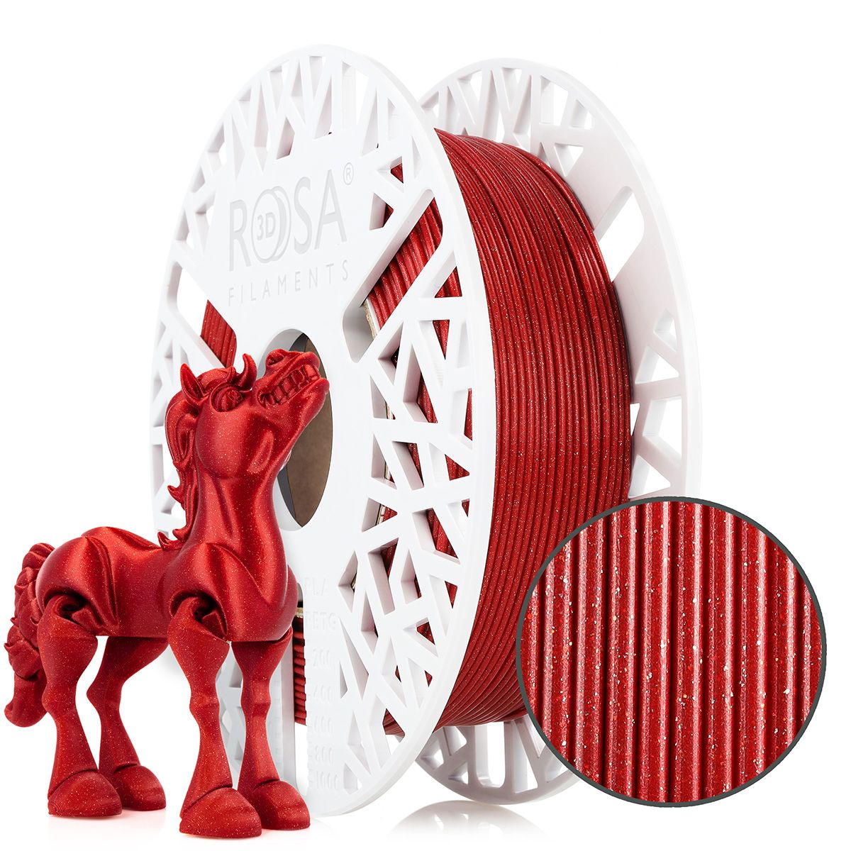Filament 3D PLA Galaxy Karmin Red