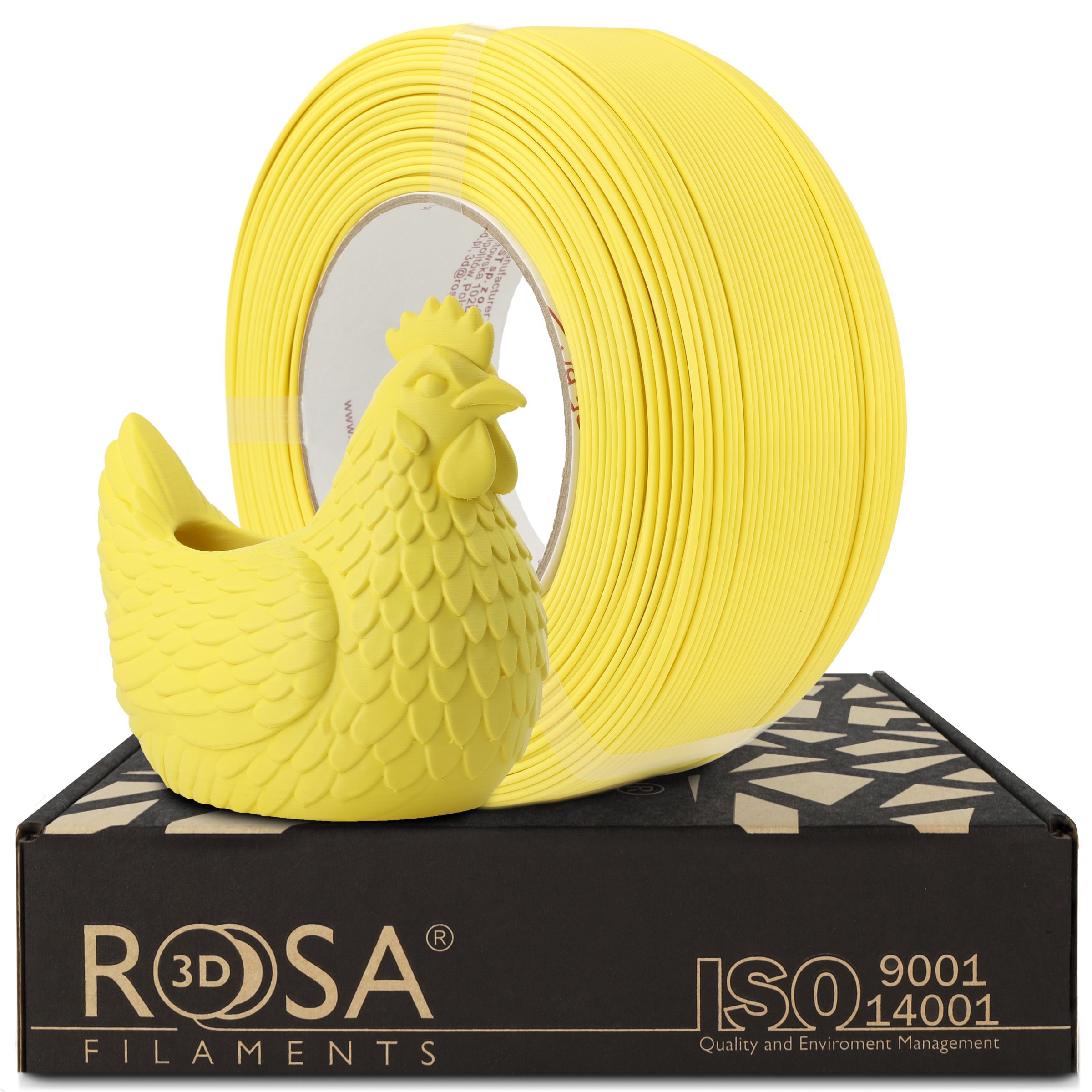 FILAMENT 3D ReFill PLA Speed Matt Ginger Yellow 1,75mm 1kg