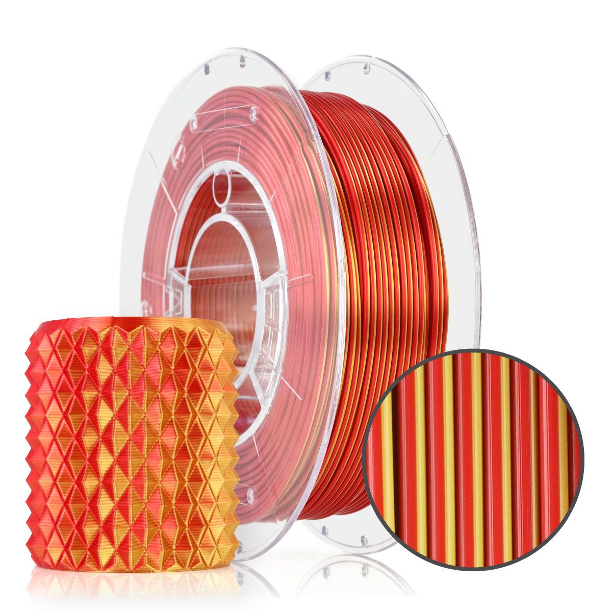 Filament 3D PLA Magic Silk Fire