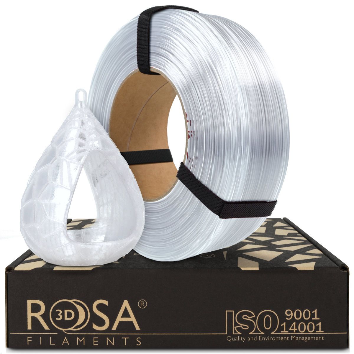 Filament 3D ReFill PET-G Standard HS Transparent
