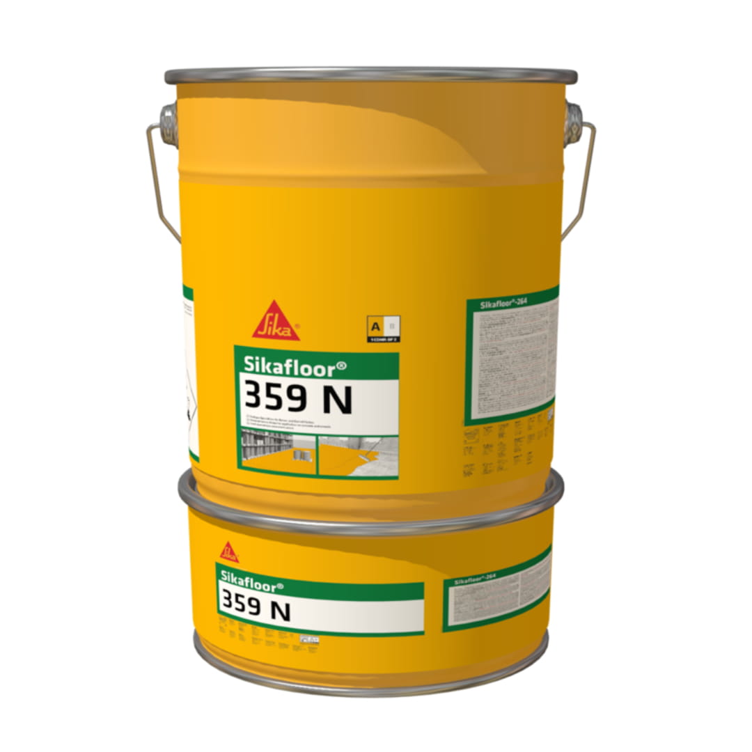 SIKA DOSZCZELNIAJĄCA POWŁOKA POLIURETANOWA SIKAFLOOR 359 N 32,5 KG RAL 1019