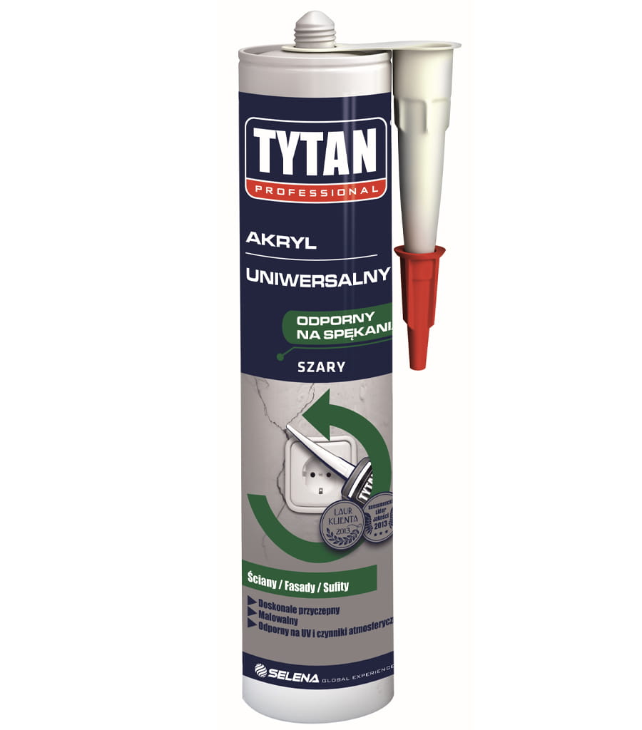 TYTAN AKRYL UNIWERSALNY SZARY 280ML
