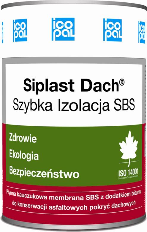 ICOPAL SIPLAST DACH SZYBKA IZOLACJA SBS 20L