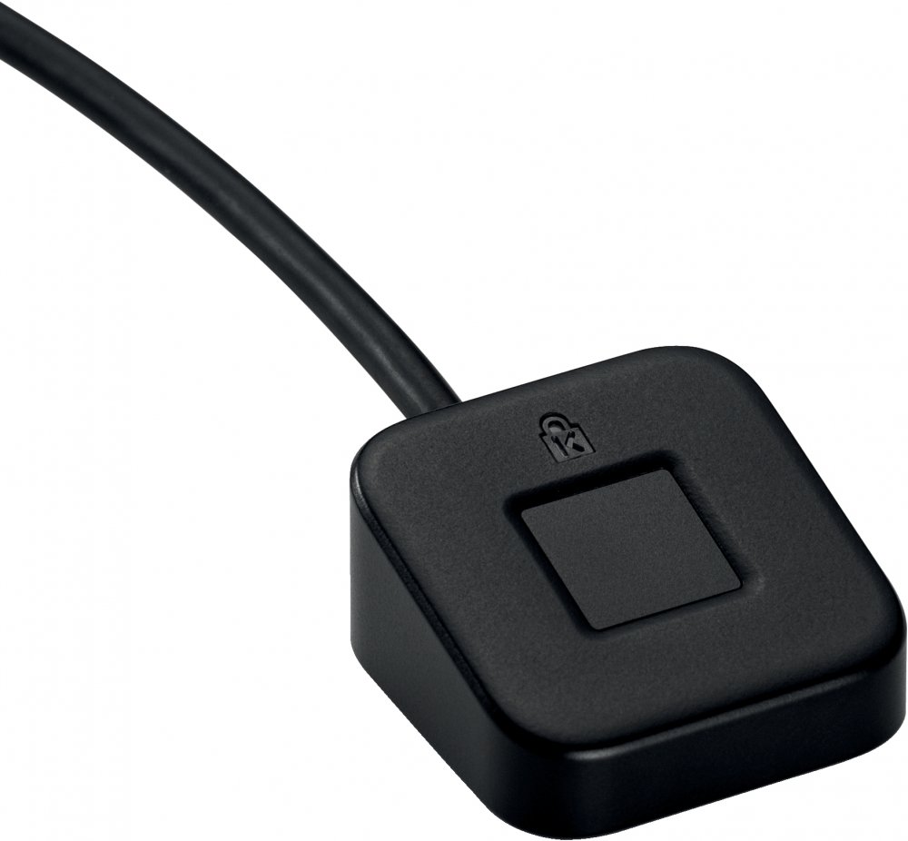 Czytnik linii papilarnych Kensington VeriMark, na biurko, czarny