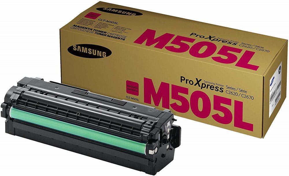 Toner Samsung SU302A (CLT-M505L), 3500 stron, magenta (purpurowy)