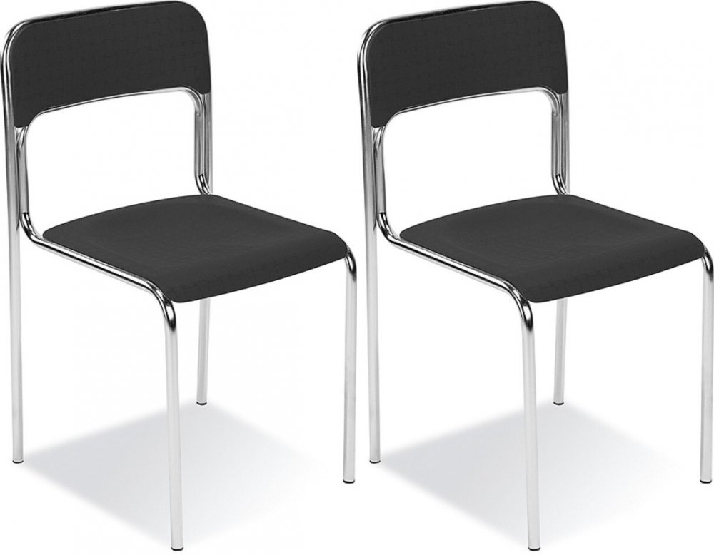 2x Krzesło biurowe Nowy Styl Cortina K02, czarny