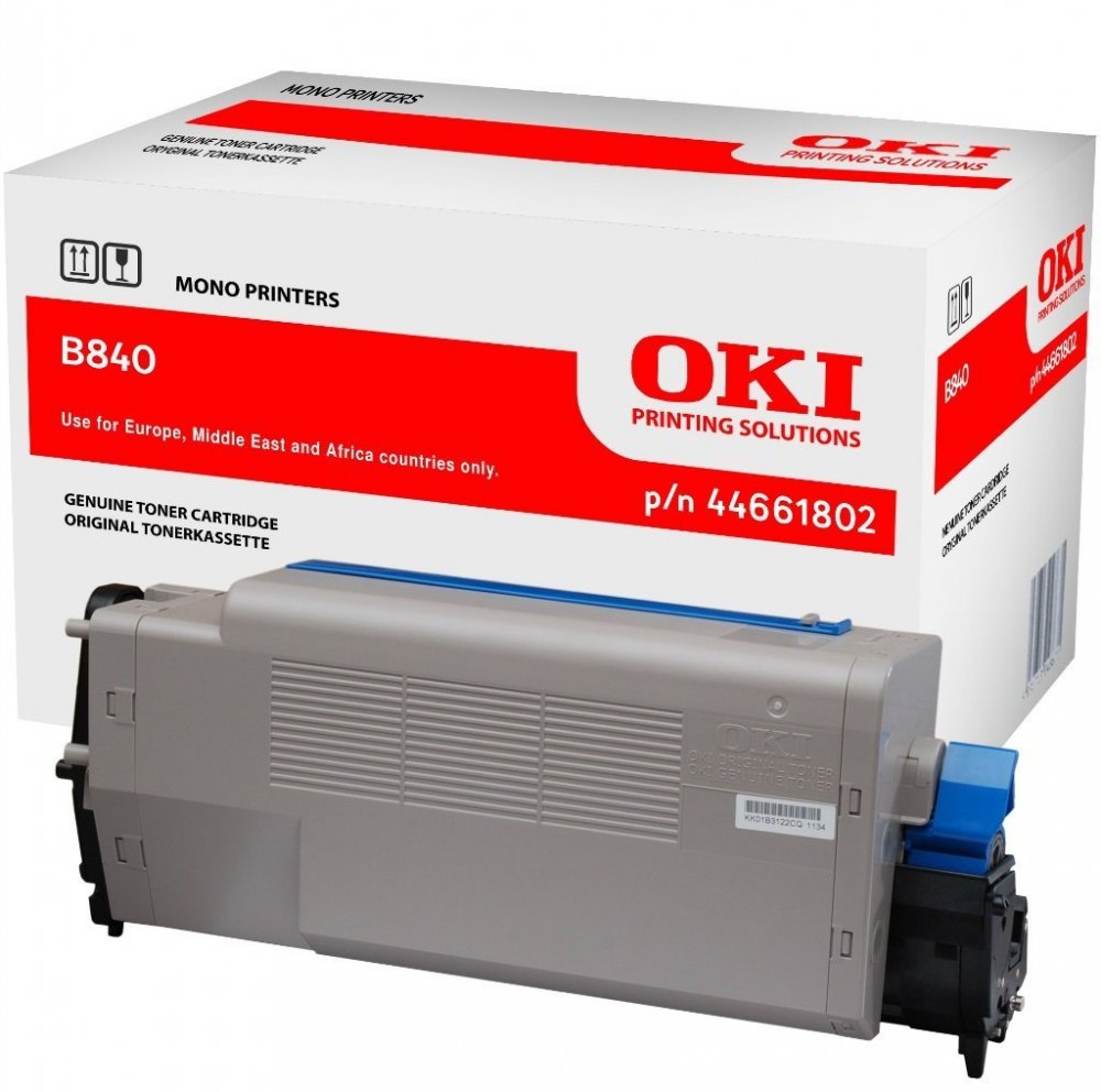 Toner Oki (44661802), 20000 stron, black (czarny)