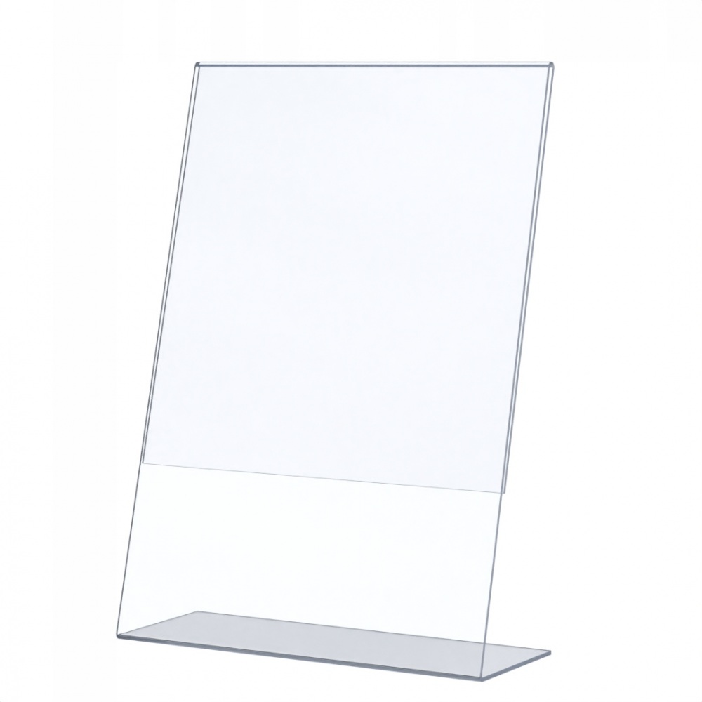 Stojak na prospekty Artcop, typ L, A5, pionowy, przezroczysty