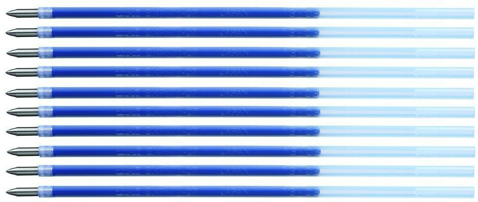 10x wkład UNI, SXR-71, do długopisu SXN-101, 0.7mm, niebieski