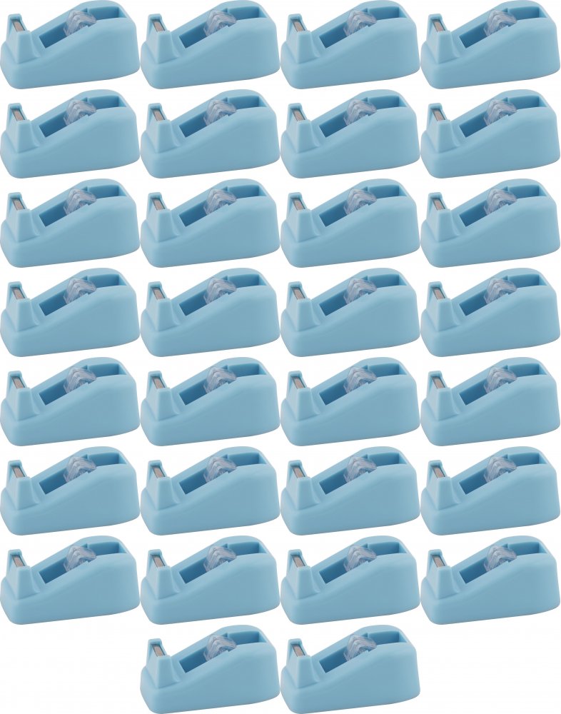 72x Podajnik do taśmy klejącej D.Rect 8005, 19mmx33m, mix kolorów