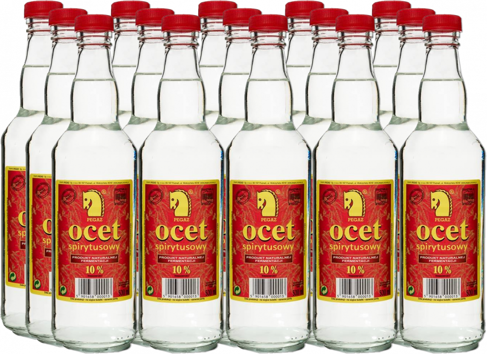 Ocet Pegaz, 0.5l, 15 sztuk