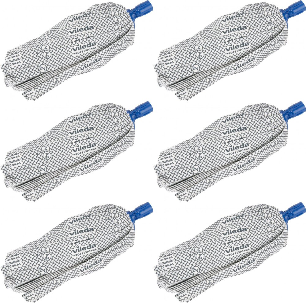 6x Mop antybakteryjny Vileda Professional SuperMop Ag - końcówka