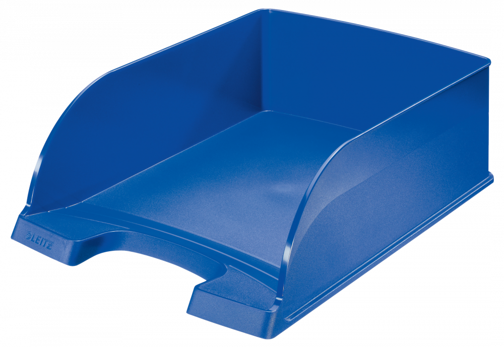 Półka na dokumenty Leitz Plus Jumbo, A4, plastikowa, niebieski