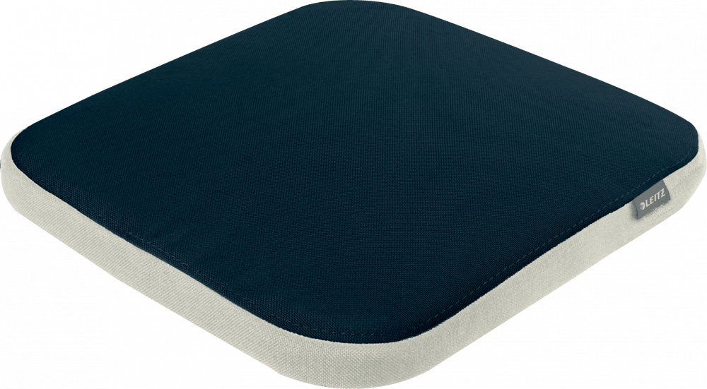 Poduszka balansująca na krzesło Leitz Ergo, z pokrowcem, ciemnoszary