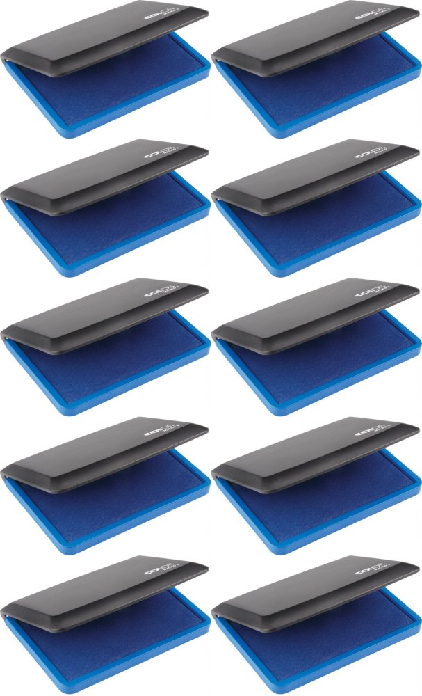 10x Poduszka do stempli ręcznych Colop Micro, 70x110 mm, niebieski