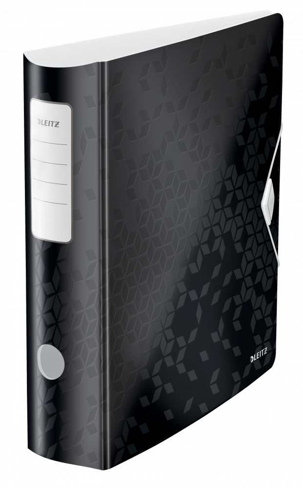 Segregator A4 Leitz 180° Active Wow, 82mm, do 500 kartek, czarny