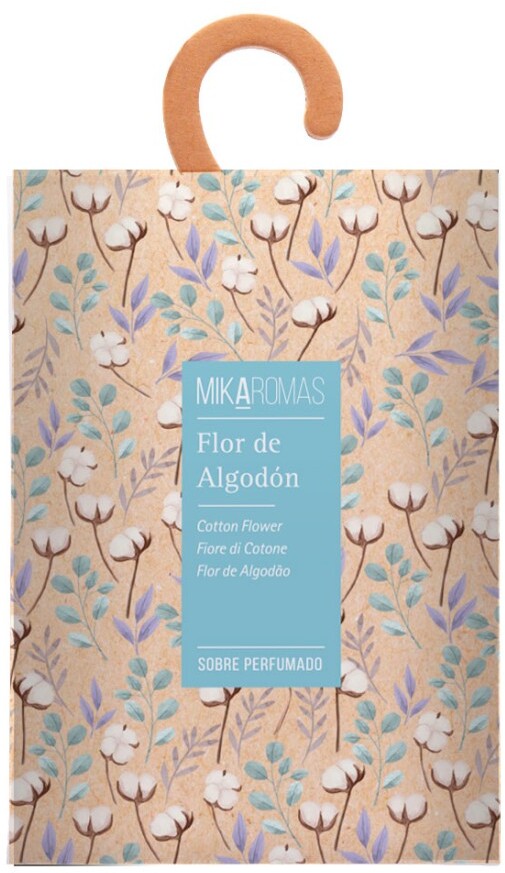 Saszetka zapachowa do szafy Mikaromas, kwiat bawełny, 100ml