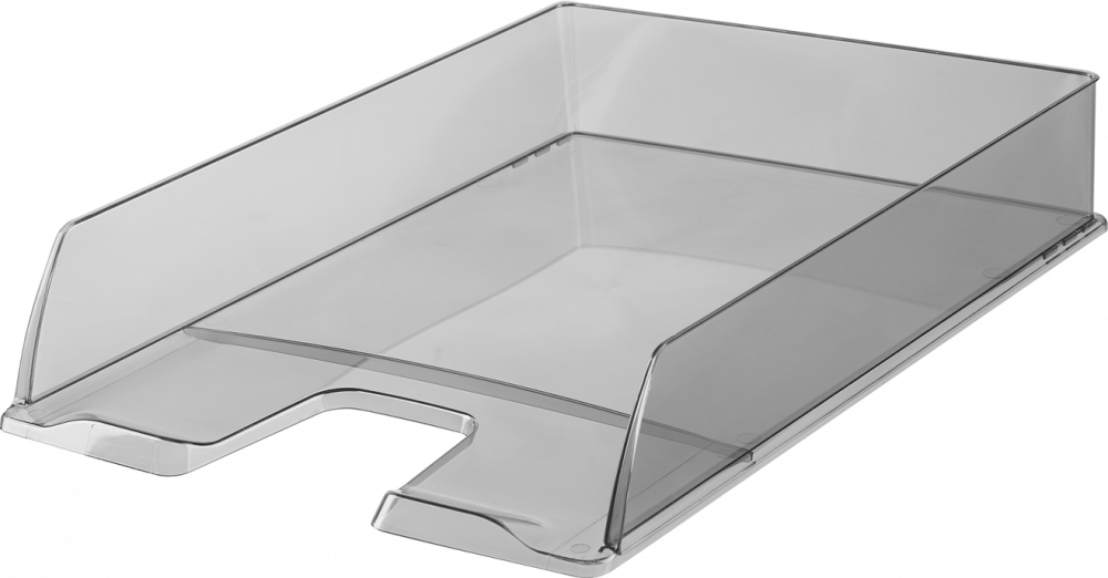 Półka na dokumenty Esselte, A4, plastikowa, dymny