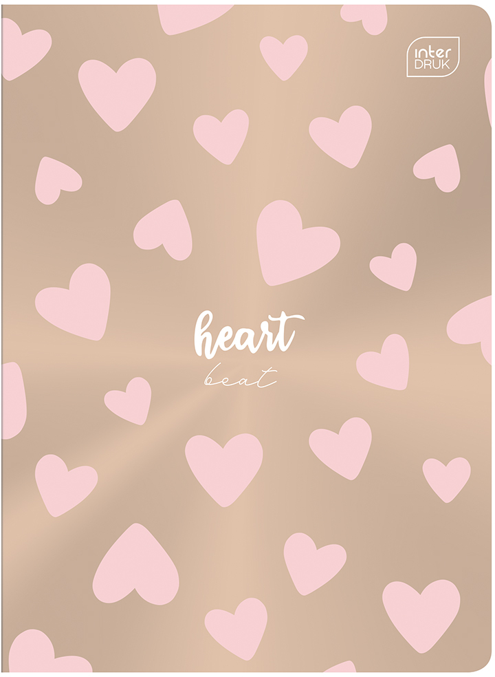 Zeszyt w wąskie linie Interdruk Metallic, A5, 16 kartek, mix wzorów