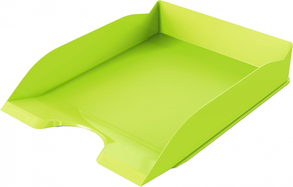 Półka na dokumenty Durable Basic, A4, plastikowa, zielony