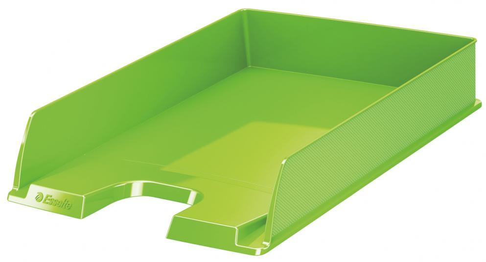 Półka na dokumenty Esselte Europost Vivida, A4, plastikowa, zielony