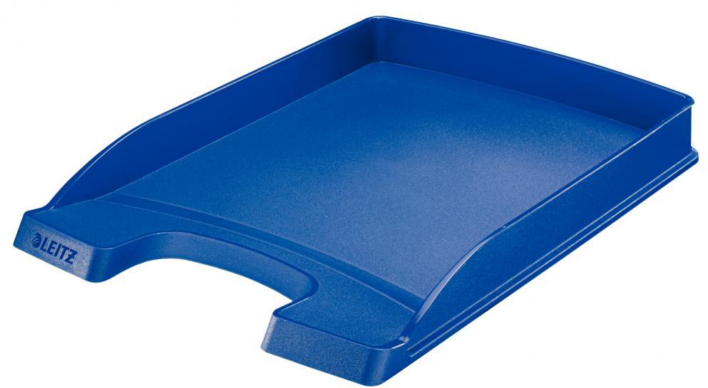 Półka na dokumenty Leitz Plus Slim, A4, plastikowe, niebieski