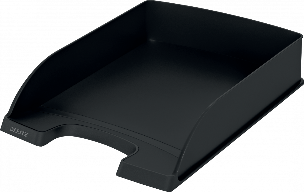Półka na dokumenty Leitz Recycle, A4, plastikowa, czarny