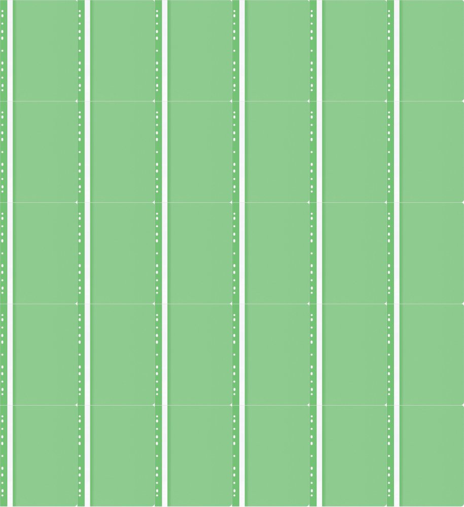 75x Skoroszyt plastikowy oczkowy Office Products, A4, do 200 kartek, jasnozielony