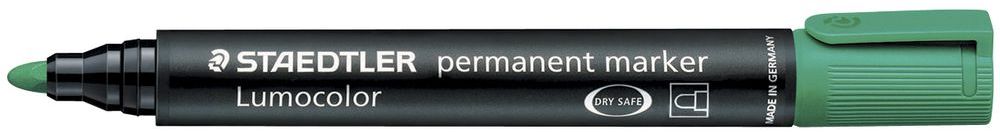 Marker permanentny Staedtler, Lumocolor 352, okrągła, 2mm zielony