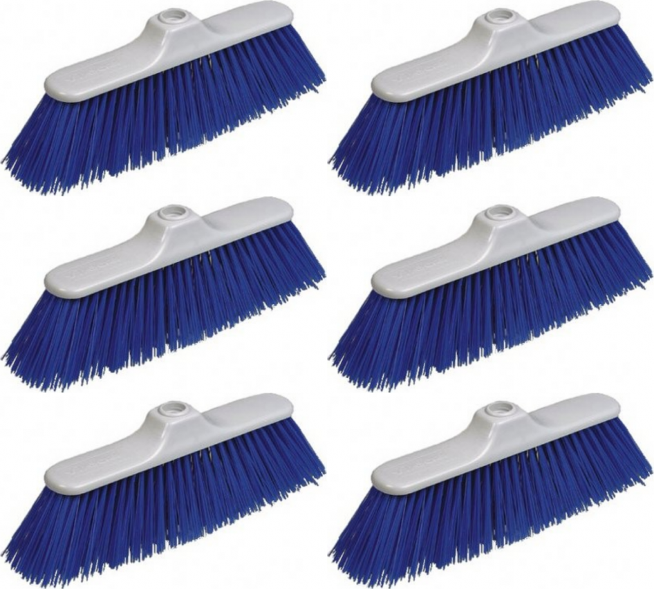 6x Miotła Vileda Professional Contract, 30cm, miękka, końcówka