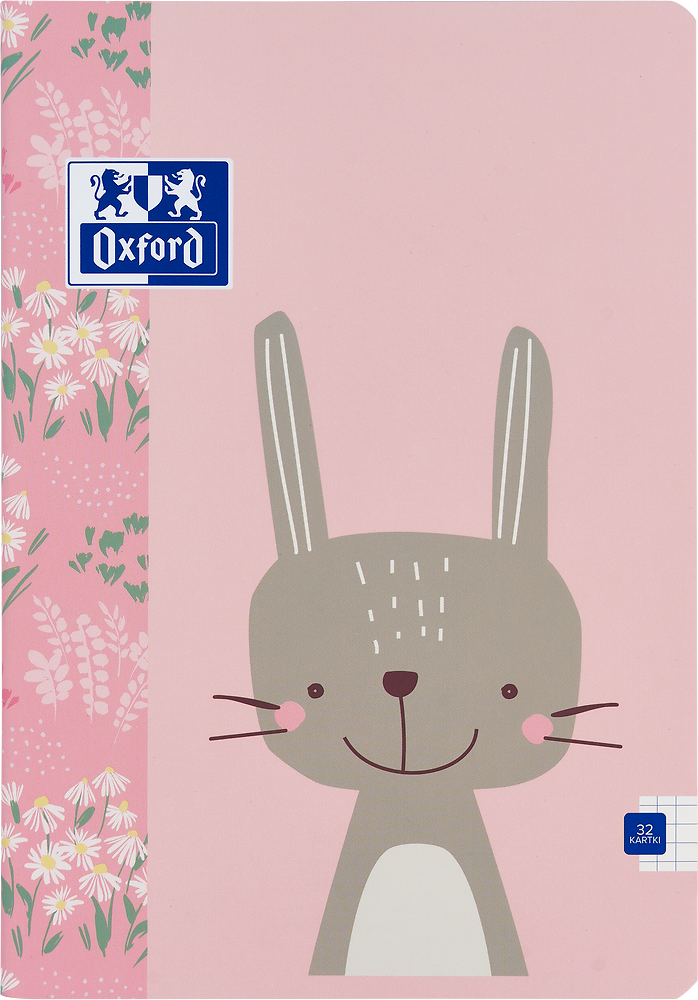 Zeszyt w kratkę Oxford Kids, A5, miękka oprawa, 32 kartki, mix wzorów