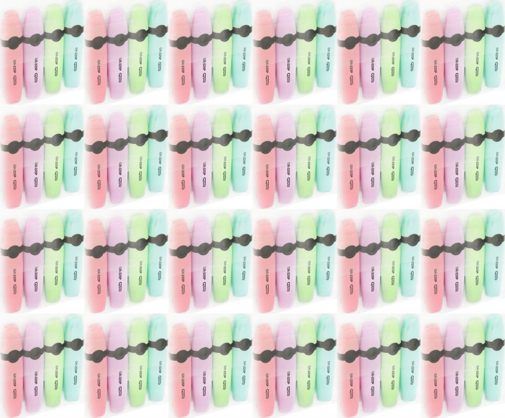 24x Zakreślacze Grand GR-225P, 4 sztuki, mix kolorów pastelowych
