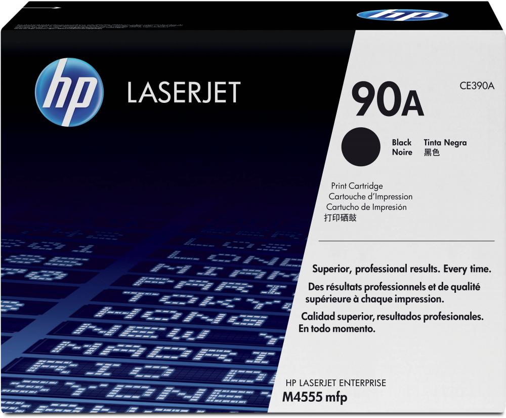 Toner HP 90A (CE390A), 10 000 stron, black (czarny)