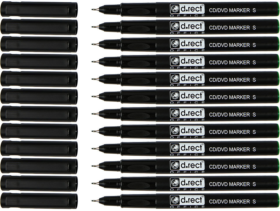 12x foliopis D.Rect, okrągła, 0.4-0.5 mm, zielony